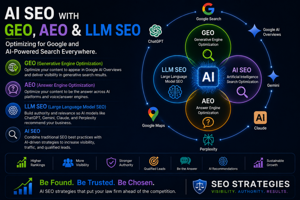 AI SEO marketing infographic design