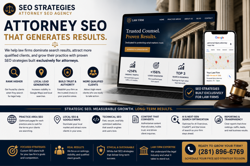 Attorney SEO strategies