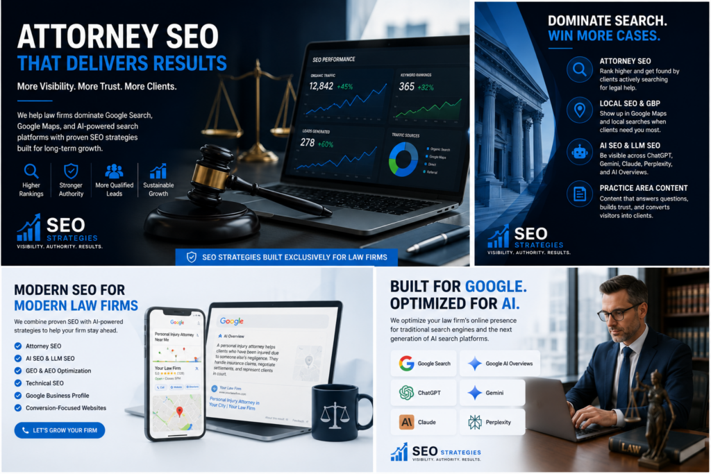 Attorney SEO strategies for law firms