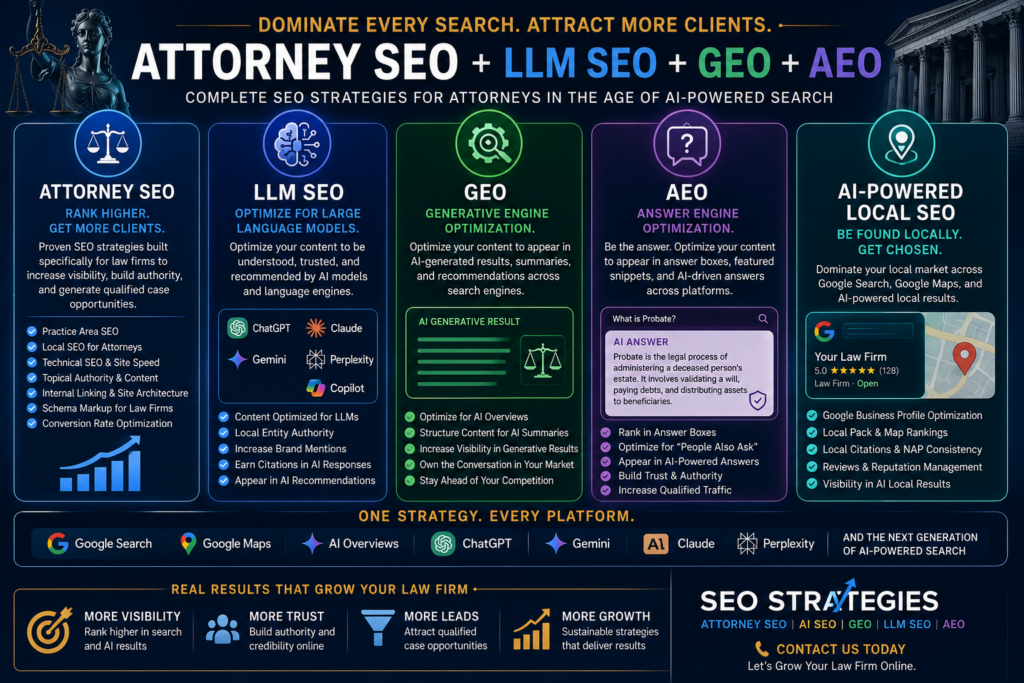 Attorney SEO strategies for law firms