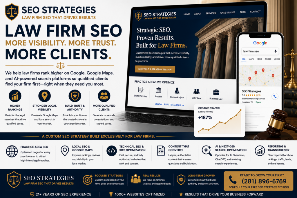 Law firm SEO marketing solutions
