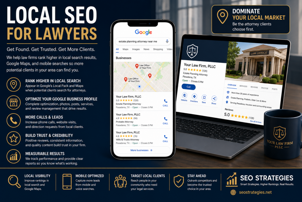 Local SEO for law firms