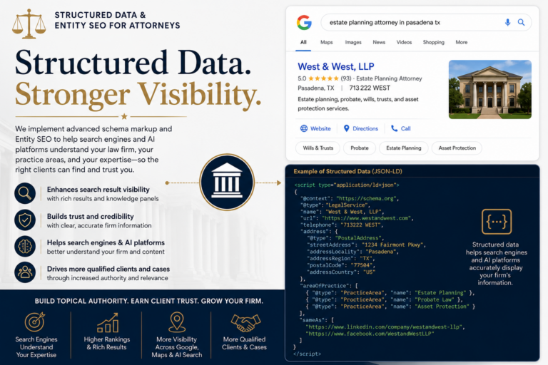 Structured data for law firm SEO